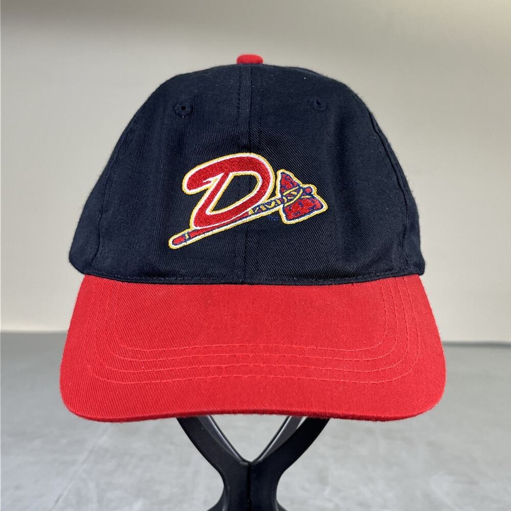 Vintage Danville Braves MiLB Hat Head to Toe Hook & Loop back Cap Bnfts Chrty